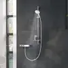 Image de Grohe Rainshower SmartActive Set de douche avec barre et tablette, 3 jets, 26579LS0,