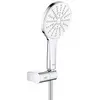 Image de GROHE 26580LS0 Rainshower 130 SmartActive Support mural 3 types de jets Blanc lune