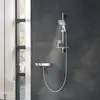 Image de Grohe Rainshower SmartActive Cube Set de douche avec barre et tablette, 3 jets, 26583000,