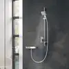 Image de Grohe Rainshower SmartActive Cube Set de douche avec barre et tablette, 3 jets, 26587000,