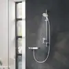 Image de Grohe Rainshower SmartActive Set de douche avec barre et tablette, 3 jets, 26594000,