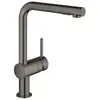 Image de Grohe Minta Mitigeur de cuisine pivotant, avec douchette extractible, 30274A00,