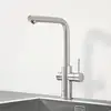 Image de Grohe Blue Professional Mitigeur de cuisine avec système de filtration de l’eau, avec système de filtration et de gazéification de l’eau, extractible, pivotant, 31326DC2,