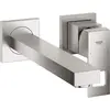 Image de GROHE Eurocube Façade Mitigeur Lavabo 2 Trous Taille M 19895DC0 (Import Allemagne)