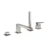 Image de Grohe Eurocube Robinetterie sur gorge de baignoire, Mitigeur monocommande, 19897DC1,