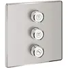 Image de GROHE Grohtherm Smartcontrol Robinet d'Arrêt Carrée 3 Sorties 29127DC0 (Import Allemagne)