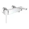 Image de Grohe Plus Mitigeur de baignoire en applique, Mitigeur monocommande, 33553003,