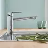 Image de Grohe BauEdge Mitigeur de cuisine, pivotant, 31693000,