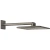 Image de GROHE Rainshower SmartActive 310 Cube Ensemble douche de tête et bras (Montage Mural, Bras de douche horizontal 430 mm, 2 Jets, Économie d’eau), Forme Carrée, Anthracite Brossé, 26479AL0