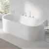Image de Grohe Essence Baignoire semi-îlot, avec tablier, 39622000,