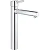 Image de GROHE Concetto 23920001 Robinet de lavabo à une main (économie d'eau, surface durable, taille XL) Chromé