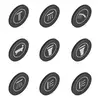 Image de Grohe SmartControl Pictogrammes pour robinetterie en applique, 14077XH0,