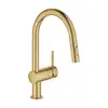 Image de Grohe Minta Mitigeur de cuisine pivotant, avec douchette extractible, 32321GN2,
