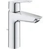 Image de GROHE QUICKFIX Start Mitigeur monocommande lavabo de salle de bains Start, avec tirette de vidage, mousseur économie d'eau, taille M, chromé, 23552002 (Import Allemagne)
