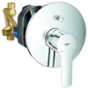 Image de GROHE Start 23558002 Mitigeur de baignoire à levier unique pour installation encastrée (corps dissimulé), finition chromée, 23558002