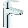 Image de GROHE Robinet lavabo de salle de bains Start, mitigeur monocommande avec tirette de vidage, mousseur économique d'eau, installation rapide, chromé, 31137002 (Import Allemagne)