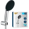 Image de GROHE Vitalio Start 110, Ensemble de Douche avec Douchette Ronde 1 jet, Support de Douche Mural Universel, Flexible 1,75m, Economie d'Eau, A coller avec GROHE QuickGlue ou à visser, Chromé, 27944001