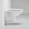 Image de Grohe Bau Ceramic Cuvette suspendue avec abattant, 39899000,