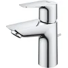 Image de GROHE QUICKFIX StartEdge Robinet de salle de bains lavabo, mousseur économie d'eau, avec tirette, installation et nettoyage facile, taille S, chromé, 24196001 (Import Allemagne)
