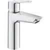 Image de Robinet de salle de bain avec outil 3en1, débit et température limitables, montage facile sur lavabo (chrome, 24204002)