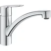Image de GROHE QUICKFIX Start Robinet de cuisine évier Start, rotation 140°, robinet de cuisine installation et nettoyage facile & Mitigeur Lavabo Bauloop 23335000 (Import Allemagne), Chromé, S