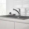Image de Grohe Start Mitigeur de cuisine, extractible, pivotant, 30531001,