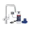 Image de Grohe Blue Pure Mitigeur de cuisine avec système de filtration de l’eau, pivotant, 30594000,