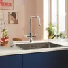 Image de Grohe Blue Pure Mitigeur de cuisine Starter Kit avec système de filtration de l’eau, pivotant, 30596000, Starter Kit