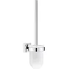 Image de GROHE Start Cube Porte-Balai de WC, Montage Mural, Fixations Cachées, Platine de Fixation Incluse, Brillance Longue Durée, Chromé, 40977000