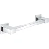 Image de GROHE Start Cube Barre d'Appui, Fixations Cachées, Fixation avec vis Incluses, 354 mm, Métal, Chromé, 41094000