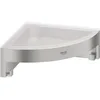 Image de GROHE Start Cube Tablette de Douche d'Angle, Métal, A coller QuickGlue ou à visser, Supersteel, 41106DC0