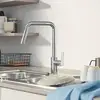 Image de Grohe Start Mitigeur de cuisine, extractible, pivotant, 30631000,