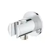 Image de Grohe Vitalio Universal Raccord mural coudé avec support de douchette, 26962001,