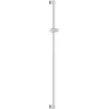 Image de Grohe Vitalio 26970001 QuickFix Barre de douche universelle 115 cm (avec supports muraux, élément coulissant et support pivotant, force de maintien maximale 20 kg), fixation rapide rapide chromée