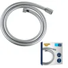 Image de GROHE Flexible tuyau de douche salle de bains VitalioFlex Silver, tuyau de douche 1250mm, anti-pliures, finition brillante, raccord fileté universel 1/2", chromé, 22112000 (Import Allemagne)