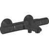 Image de GROHE Precision Start Mitigeur Thermostatique Bain/Douche, Montage Mural, Economie d'Eau, Noir Mat, 345982430