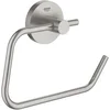 Image de GROHE Start Cube Dérouleur de Papier Toilette Mural sans Couvercle, Fixations Cachées, Métal, A Coller avec GROHE QuickGlue ou à Visser, Supersteel, 41200DC0