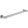 Image de GROHE Start Double Barre Porte-Serviettes pour Salle de Bain, 654 mm, Fixations Cachées avec Vis Incluses, Métal, Supersteel, 41203DC0