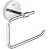 Image de GROHE Start Cosmopolitan Dérouleur de Papier Toilette Mural Sans Couvercle, Fixations Cachées, Métal, A coller avec GROHE QuickGlue ou à visser, Chromé, 41165000