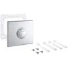 Image de Grohe 42303000 8002247 Skate Plaque de Recouvrement de Rechange 156 X 197 Mm Chromé