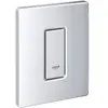 Image de GROHE 38784000 Skate Cosmo Plaque de commande WC Argent