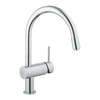 Image de Grohe Minta Mitigeur de cuisine pivotant avec douchette extractible, 3291800E,
