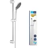 Image de GROHE Ensemble de douche Vitalio Joy 110, pommeau de douche douchette 1 jet, barre de 600 mm, flexible VitalioFlex 1750 mm, facile à installer et à nettoyer, chromé, 27322000 (Import Allemagne)