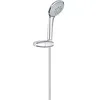 Image de GROHE 27355000 Euphoria 110 Champagne 2 Support mural trois pulvérisations,