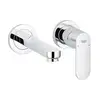Image de Grohe Eurosmart Cosmopolitan Mitigeur mural de lavabo, 19381000,