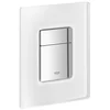 Image de Grohe 38845MF0 Skate Cosmopolitan Plaque de commande WC Verre dépoli
