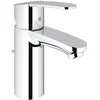 Image de Grohe 3355220E Eurostyle Cosmopolitan Mitigeur lavabo Ecojoy | Robinet de salle de bain, vidage à tirette, cartouche céramique incluse, montage facile (chrome, 3355220E)