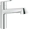 Image de Grohe 32257002 Eurodisc Cosmopolitan Mitigeur Monocommande avec Douchet te Extractible, Argent