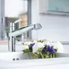 Image de Grohe Eurodisc Cosmopolitan Mitigeur de cuisine pivotant, avec douchette extractible, 32257002,
