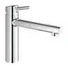 Image de Grohe Concetto Mitigeur de cuisine pivotant, avec douchette extractible, 31129001,